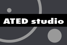 Logo ATED studio velke